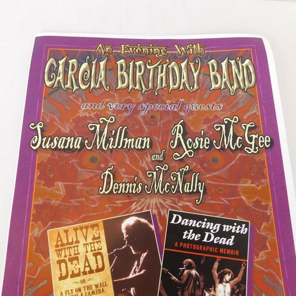 Garcia Birthday Band Lot of 3 Original Concert Posters Flyer Moonalice Oregon - Picture 4 of 11